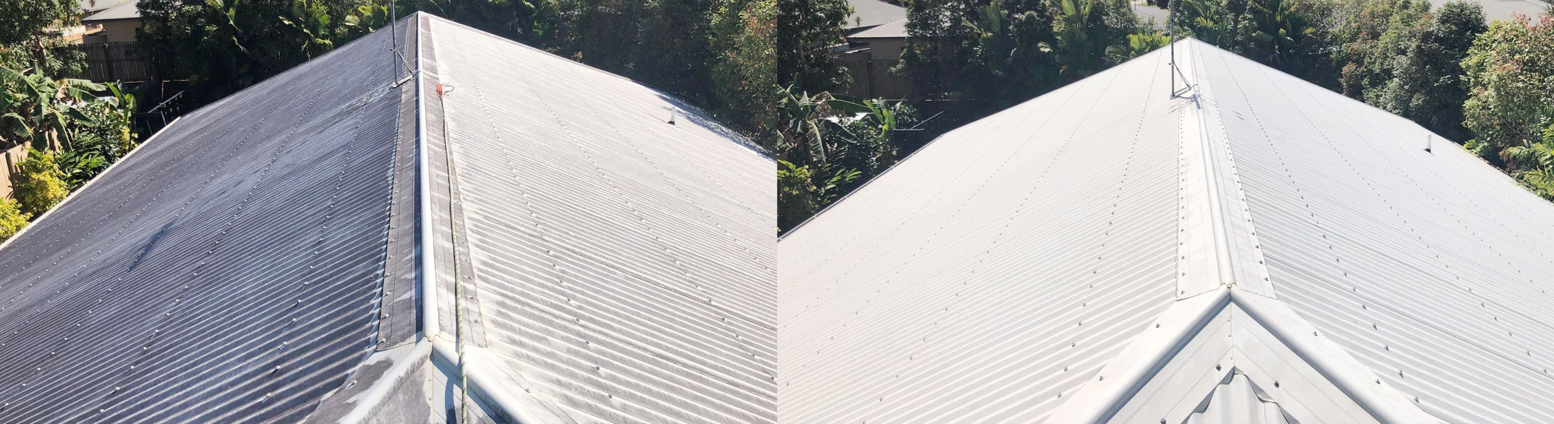 Cairns pressure cleaning roofs