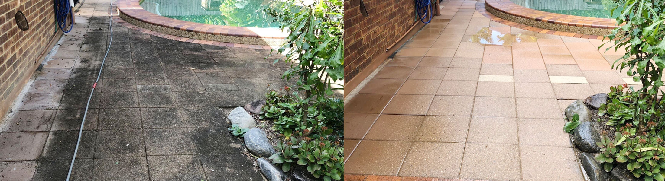 Cairns pressure cleaning paths