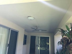 Cairns pressure cleaning ceiling (after)