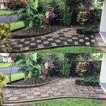 Cairns pressure cleaning path (before & after)