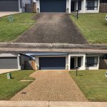Cairns pressure cleaning driveways (before and after)