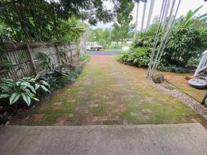 Cairns pressure cleaning driveways